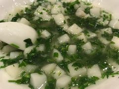 荠菜山药煨虾仁-老正兴菜馆(福州路店)