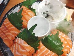 厚切深海三文鱼刺身-万岁寿司(天河领展店)