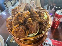 羊骨头羊尾尖锅-来顺成饭庄