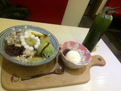 抹茶白玉赤豆碗-半饱日式甜品(ifs国际金融店)