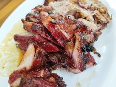 荔木叉烧拼烧排骨-大赤坎肥仔强烧味海鲜餐厅(大赤坎店)