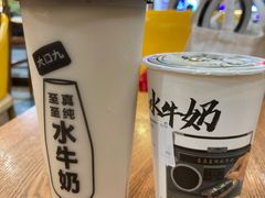 姜撞水牛奶-大口九(东方广场店)