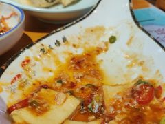 菌汁包浆豆腐-民食香·腊排骨野生菌美食(木府店)