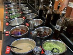 自助调料区-潮汕美牛肉丸火锅店(天宁寺店)