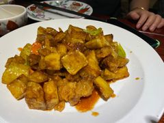 肉段烧茄子-冷大厨灌汤包