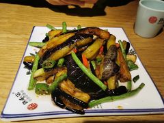 茄子豇豆-鸡毛店·川菜(双楠店)