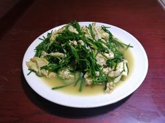 沙葱炒蛋-范记靖远羊羔肉(博物馆店)