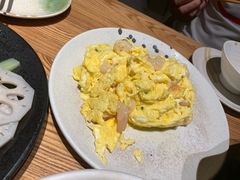 虾仁滑炒土鸡蛋-竹里馆·淮扬菜·功夫茶(老门东店)