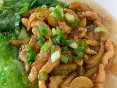 榨菜肉丝汤米粉-明园茶餐厅(沙头角店)
