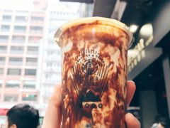 黑糖巧克力波霸鲜奶-老虎堂黑糖专壳 (尖沙咀乐道店)