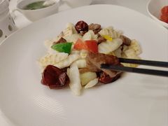 山药炒牛肉粒-箸福·夜上海(雨花客厅店)