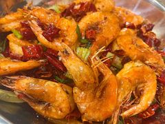干锅香辣虾-馋嘴蛙火锅