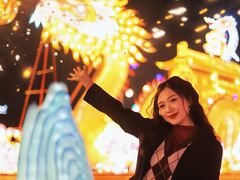 -欢乐海岸椰林沙滩-2025湾区超级灯会