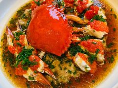 葱油蒸红膏蟹-玫瑰厅上海菜(兴国路店)