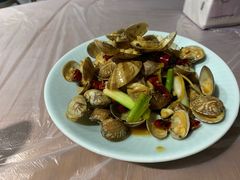 姜葱炒花蛤-阿杰臻选海鲜饭店(普陀山店)