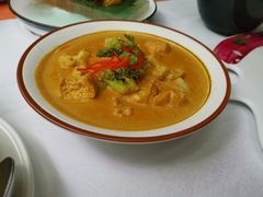 咖喱时蔬配手抓饼-若蘭慈·无国界素食料理(欢乐海岸店)