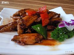 烧汁鸡腿菇鸡翅-和平馆·地道港澳茶餐厅(西门口店)