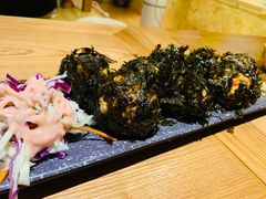 金枪鱼泡菜饭团-冰川延边料理·炭烤串(原小木屋店)