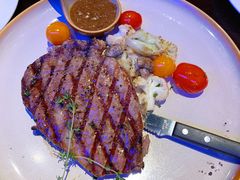 澳洲谷饲碳烤肉眼牛排280g-bluefrog蓝蛙(皇庭广场店)
