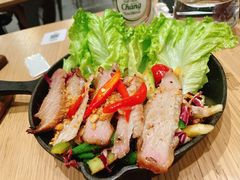 泰式豬頸肉沙拉-农畉LONFOOD(万象天地店)