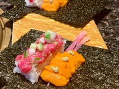 海胆生牛肉手卷-老乾杯和牛烧肉(王府中环店)