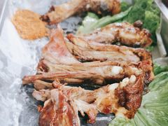 -东北烧烤铁锅炖水库鱼