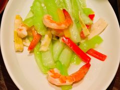 干虾丝瓜-湖滨28中餐厅·西湖宴·杭州君悦酒店