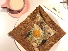 杂菌培根芝士可丽饼-GOTLOT COFFEE&KITCHEN角落厨房NOOK店