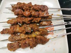 碳烤大油边-土灶台东北大块肉烧烤(风景城邦店)