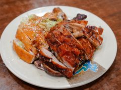 烧鸭拼油鸡-桃苑烧腊饭店