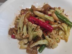 干煸花菜-咨言·烤鸭·烩面泡馍(建业十八城店)