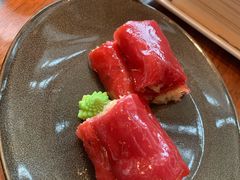 鲜虾脆皮红米肠-上海柏悦酒店·世纪100牛排馆