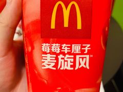 莓莓车厘子麦旋风-麦当劳(新洲南路店)