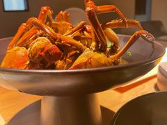 黄酒焗蟹-青桃餐厅