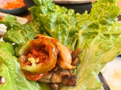 -明洞阿姨·韩式酱蟹烤肉·创意料理(三元桥店)