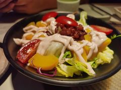 芒果酸奶沙拉-猪啊牛呀羊啊铜盘烤肉(正大广场店)