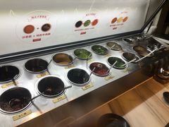 自助调料区-左庭右院鲜牛肉火锅(南通CBD大有境店)