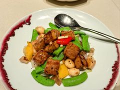 黑椒爆炒雪花牛肉粒-皇朝会.经典传统粤菜(外滩店)