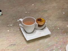 奶茶配蛋挞-8餐厅(新葡京酒店)