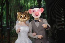 一字领-喜喜婚纱HAPPINESS STUDIO奢定馆(海淀体验馆)