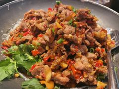生炒雪花牛肉-李久其家民间餐厅(观沙岭公园店)