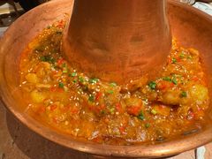 土司铜锅油焖鸡-浩海火燒雲傣家菜(芮欧百货店)