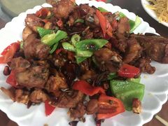 辣子鸡-俺家菜馆(百里峡店)