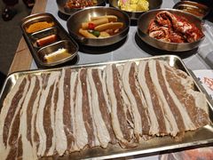 -草家酱蟹炭火烤肉店(珲春南路一店)