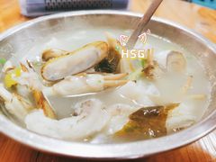 豆腐鱼蛏子汤-南门老五腐乳粿