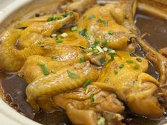 -阿峰饭店·本地土菜馆·农家土鸡煲·一品神仙鸡(报福店)