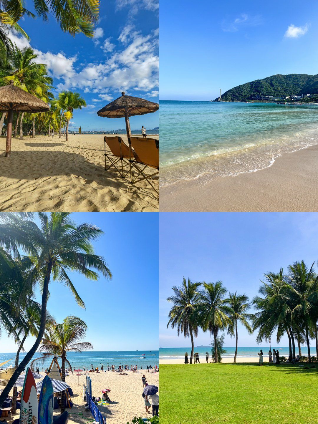 沙滩躺椅很多是收费