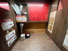 餐具摆设-一兰拉面(梅田阪急东通店)