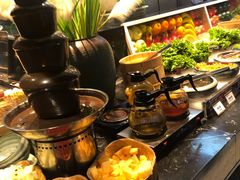 自助取餐区-梨花自助烤肉(天河城店)