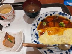 蛋包饭定食-希望日本料理(保利香槟花园店)